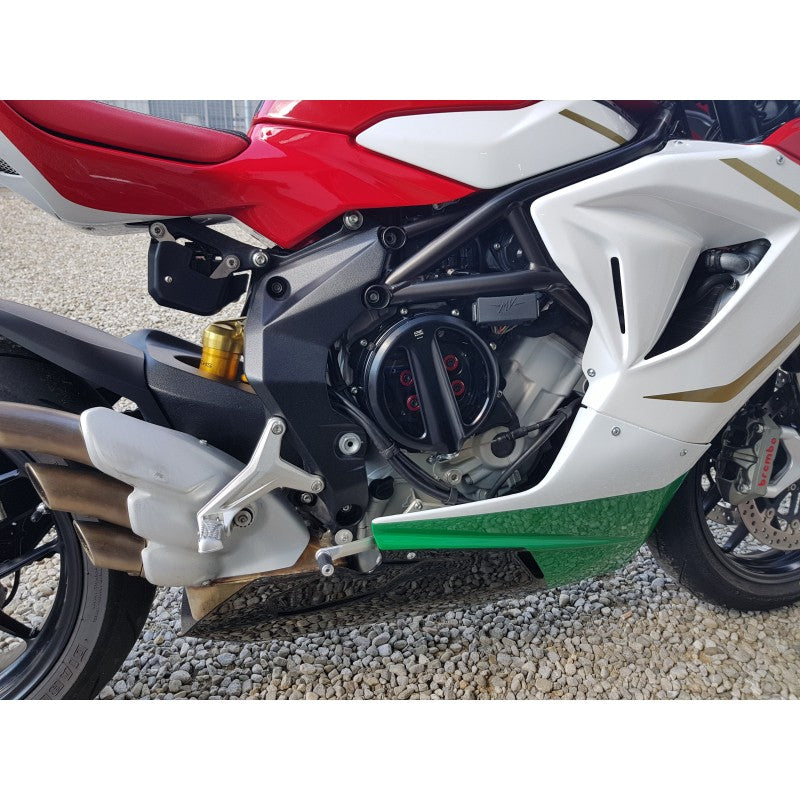CNC Racing Clear Clutch Cover For MV Agusta F3/B3 Models With a Cable Clutch
