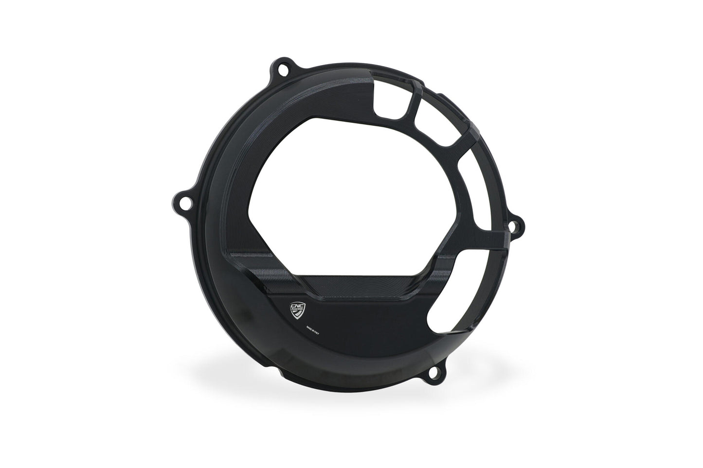 CNC Racing Billet OPEN Ducati V4 Dry Clutch Cover for the V4 Panigale R / SP, Streetfighter SP, and Multistrada RS
