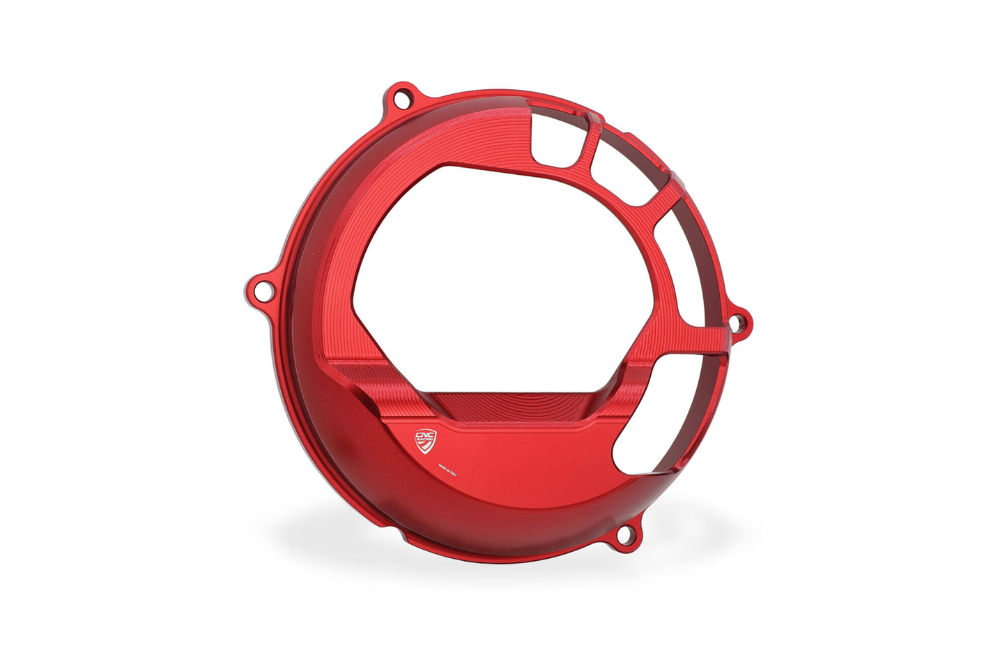 CNC Racing Billet OPEN Ducati V4 Dry Clutch Cover for the V4 Panigale R / SP, Streetfighter SP, and Multistrada RS