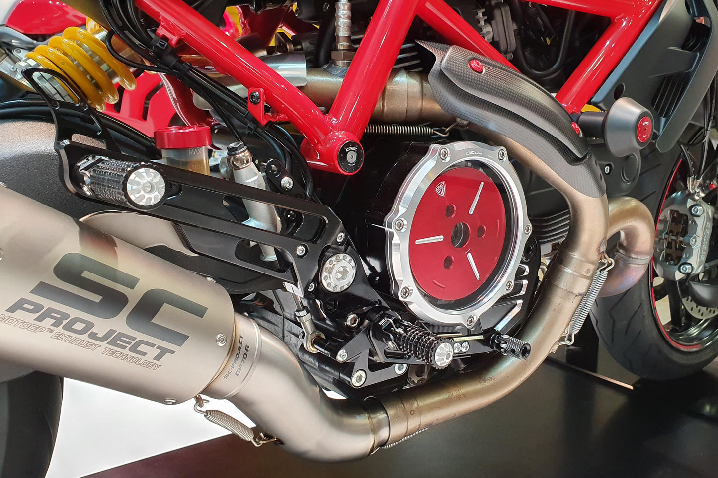 CNC Racing Height Compensation Ring for CA501 and SPA01 for Use with Ducati's with 6 spring Wet Clutches