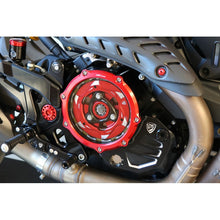 CNC Racing Clear Wet Clutch Cover for the Ducati Monster 937 (2021+) and Multistrada V2 (22-24)