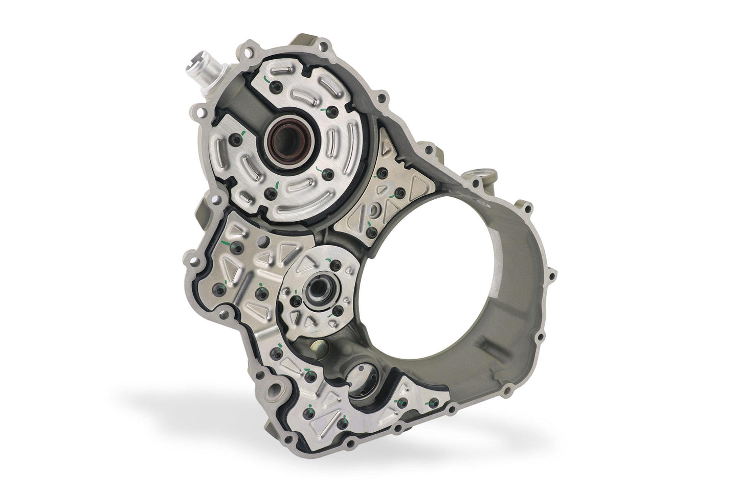 Magnesium Clutch Side Case Kit for Clear Wet Clutch Cover for the Ducati Multistrada / Diavel V4 - Shipping Damaged!