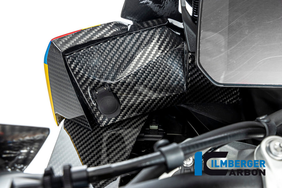Ilmberger Carbon Cover near the instruments, Left Side for the BMW S 1000 XR '20-24 / M 1000 XR '24