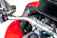 Ilmberger Carbon Cover Near the Instruments, Left Side Matt for the Ducati Multistrada V4 / V4 S '20 / V4 Pikes Peak '21-25 / V4 Rs '24