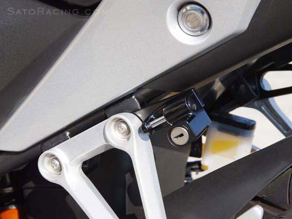Sato Racing Helmet Lock for Honda CBR250R, CBR300R, CB300F