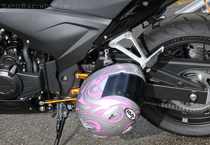 Sato Racing Helmet Lock for Honda CBR500R, CB500F, CB500X, CBR400R, CB400F, CB400X (13-18)