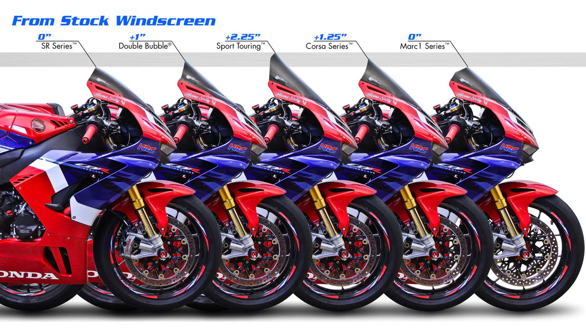 Zero Gravity Racing Windshields for the Honda CBR1000RR-R SP (2021+)