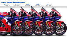Zero Gravity Racing Windshields for the Honda CBR1000RR-R SP (2021+)