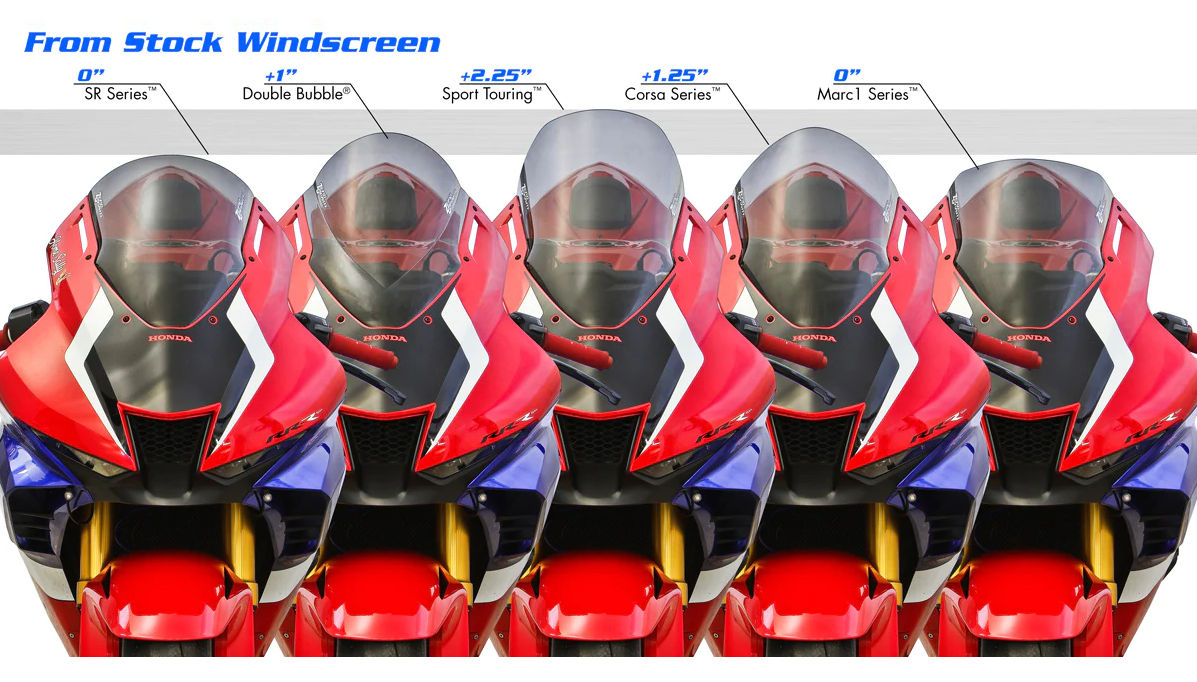 Zero Gravity Racing Windshields for the Honda CBR1000RR-R SP (2021+)