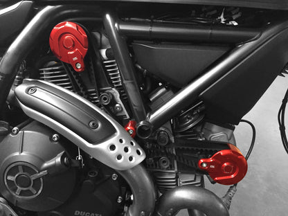 CNC Racing Timing Belt Covers for Ducati Scrambler  Hypermotard 796  and Monster 1100Evo/796/696