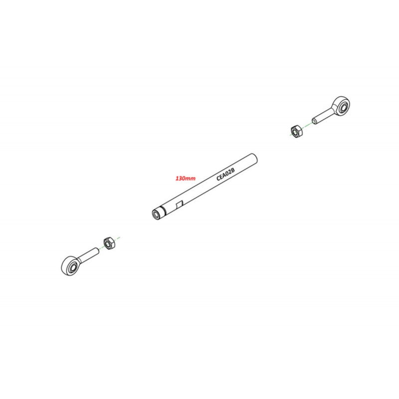 CNC Racing Billet Universal Shift rods