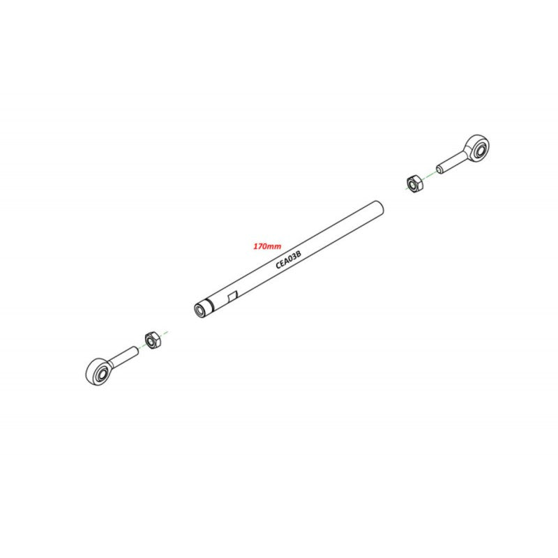 CNC Racing Billet Universal Shift rods