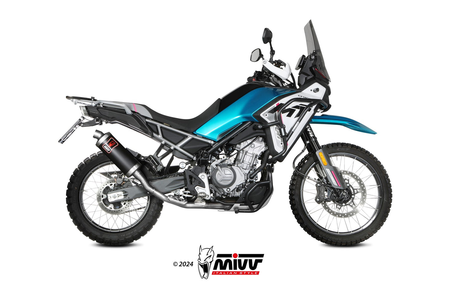 MIVV Exhaust for the CF Moto IBEX 450 / 450 MT