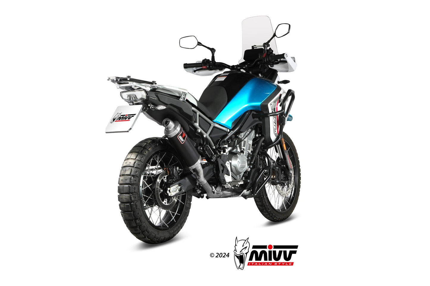 MIVV Exhaust for the CF Moto IBEX 450 / 450 MT