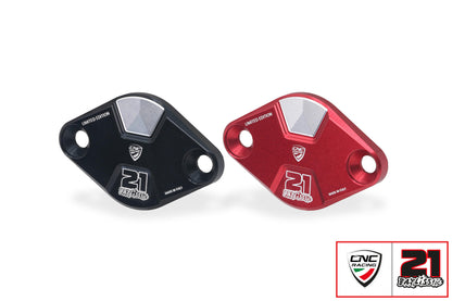 CNC Racing TROY BAYLISSLIMITED EDITION Timing Inspection Cover for the Ducati Panigale / Streetfighter / Multistrada V4 / S / R / Speciale