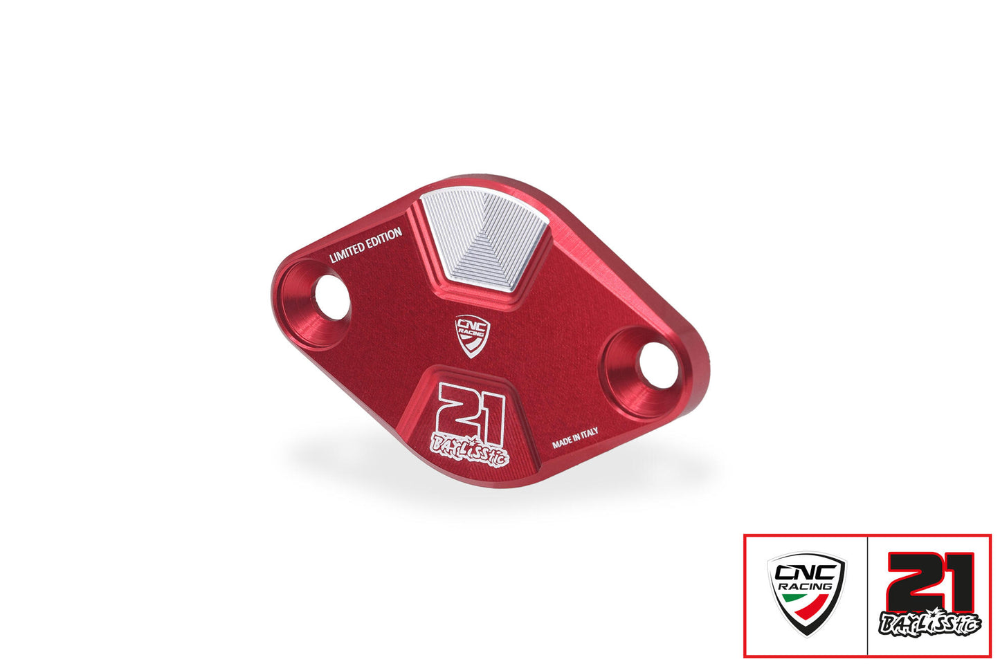CNC Racing TROY BAYLISSLIMITED EDITION Timing Inspection Cover for the Ducati Panigale / Streetfighter / Multistrada V4 / S / R / Speciale