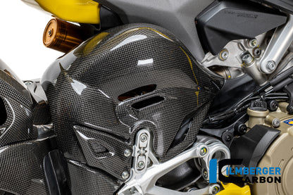 Ilmberger Carbon Exhaust Heat Shield Gloss for the Ducati Panigale V4 / V4 S '2025