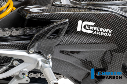 Ilmberger Carbon Heel Protector Left, Gloss for the Ducati Panigale V4 / V4 S '2025