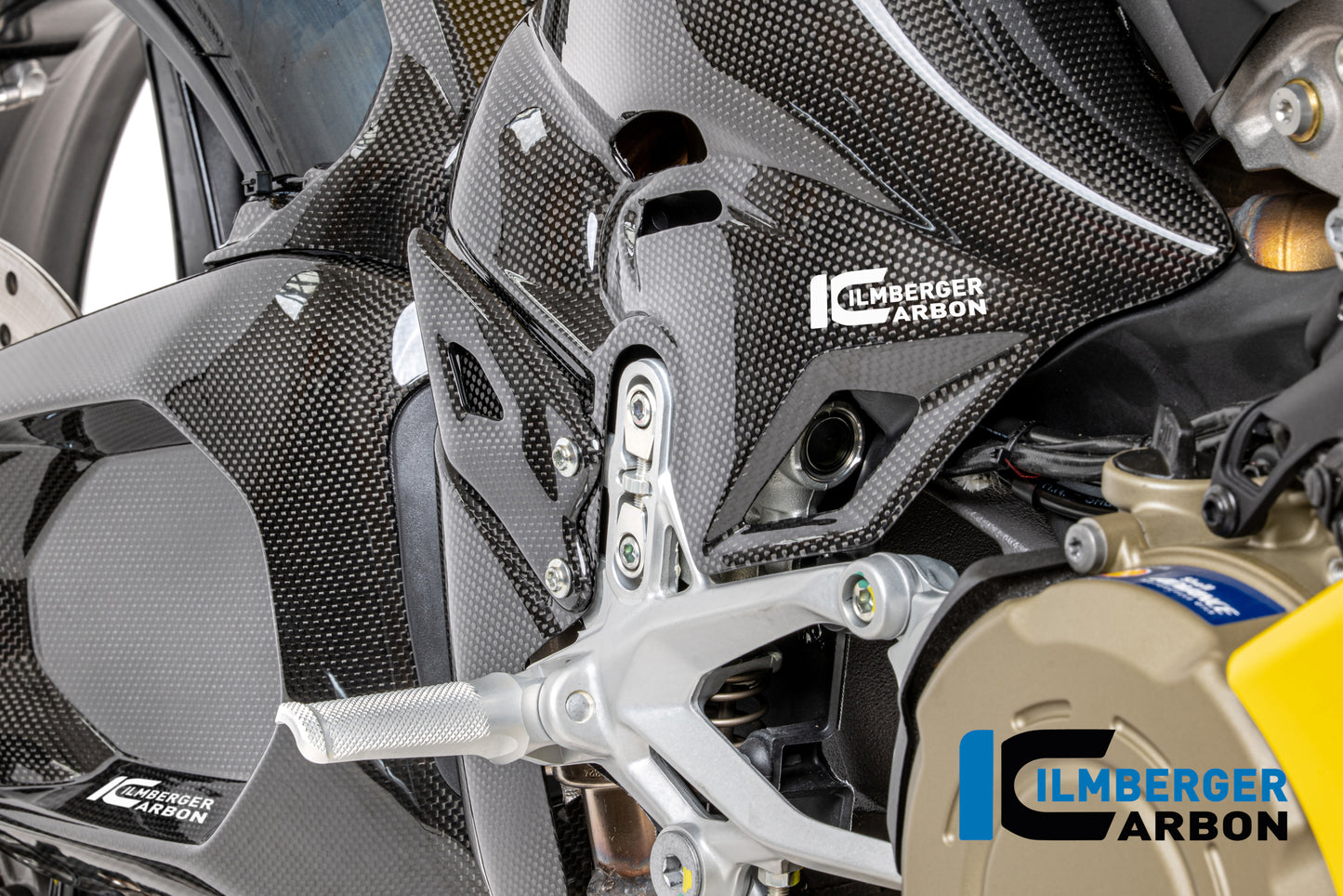 Ilmberger Carbon Heel Protector Right, Gloss for the Ducati Panigale V4 / V4 S '2025