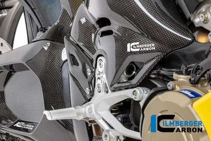 Ilmberger Carbon Heel Protector Right, Gloss for the Ducati Panigale V4 / V4 S '2025
