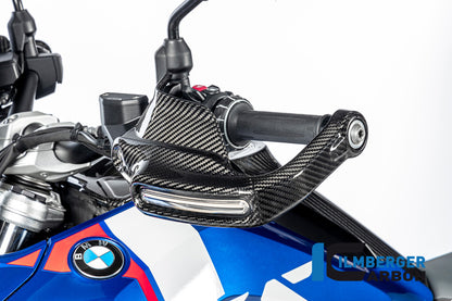 Ilmberger Carbon Hand Protector High for Blinker, Left for the BMW R 1300 GS 2023 / GS Adventure 2024