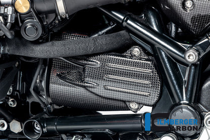 Ilmberger Carbon Starter Cover, Carbon for the BMW R12 Nine T Carbon 2024
