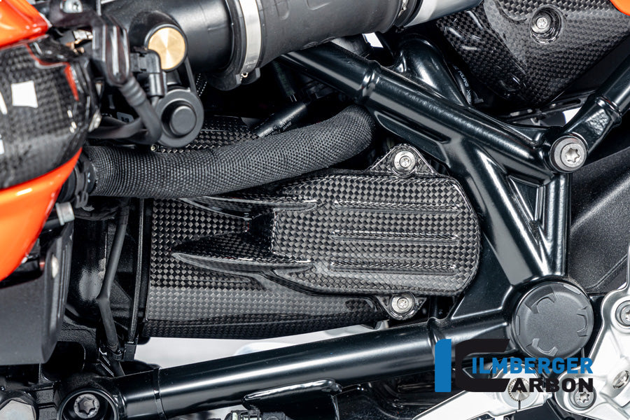 Ilmberger Carbon Starter Cover, Carbon for the BMW R12 Nine T Carbon 2024