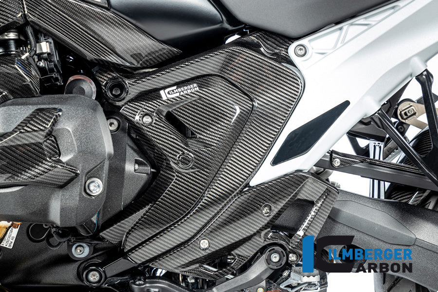 Ilmberger Carbon Frame Cover, Left Carbon for the BMW R 1300 GS 2023 / GS Adventure 2024