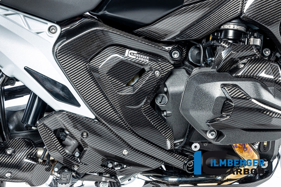 Ilmberger Carbon Frame Cover, Left Carbon for the BMW R 1300 GS 2023 / GS Adventure 2024