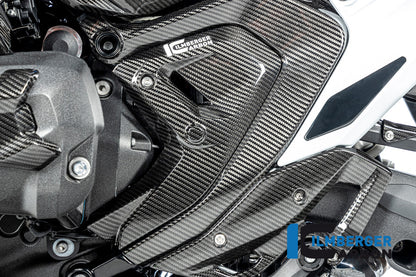 Ilmberger Carbon Triangular Frame Cover, Left for the BMW R 1300 GS 2023 / GS Adventure 2024