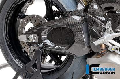 Ilmberger Carbon Swingarm Covers Right, Gloss for the Ducati Panigale V4 / V4 S '2025