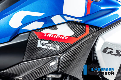 Ilmberger Carbon Lower Tank Cover Right (Upper Piece) for the BMW R 1300 GS 2023