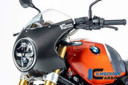 Ilmberger Carbon Handlebar Shield, R90S Style Carbon for the BMW R12 Nine T 2024