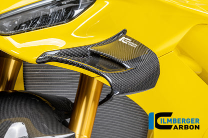 Ilmberger Carbon Left, Winglet Gloss for the Ducati Panigale V4 / V4 S '2025