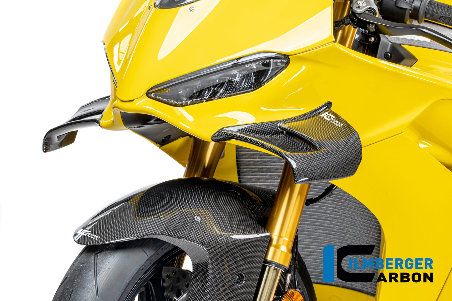 Ilmberger Carbon Left, Winglet Gloss for the Ducati Panigale V4 / V4 S '2025