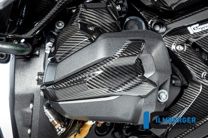 Ilmberger Carbon Spark Plug Cap Cover, Left for the BMW R 1300 GS 2023 / GS Adventure 2024