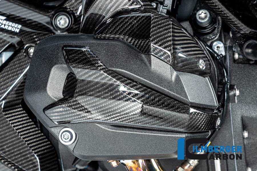 Ilmberger Carbon Spark Plug Cap Cover, Right for the BMW R 1300 GS 2023 / GS Adventure 2024