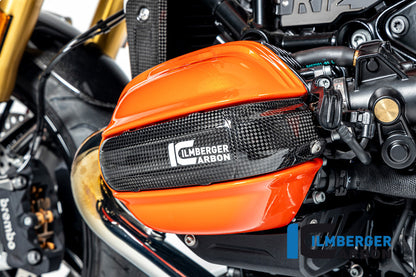 Ilmberger Carbon Spark Plug Cap Cover, Left Carbon for the BMW R12 Nine T Carbon 2024