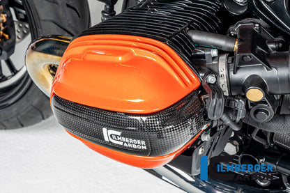 Ilmberger Carbon Spark Plug Cap Cover, Left Carbon for the BMW R12 Nine T Carbon 2024