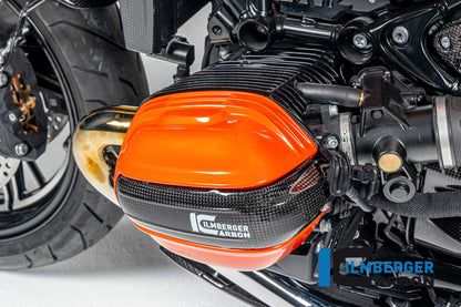 Ilmberger Carbon Spark Plug Cap Cover, Left Carbon for the BMW R12 Nine T Carbon 2024