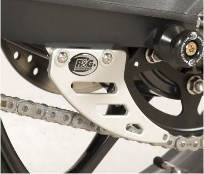 R&G Racing Black Toe Chain Guard for Triumph Street Triple '13-'15  Street Triple R '13-'15 & Daytona 675 '13-'15