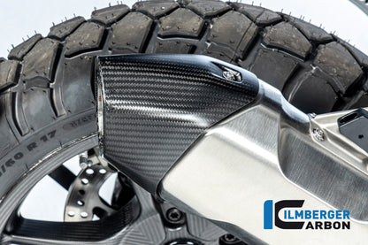 Ilmberger Carbon Rear Silencer Protector, Carbon for the BMW R 1300 GS 2023 / GS Adventure 2024