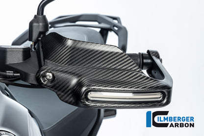 Ilmberger Carbon Hand Protector High for Blinker, Left for the BMW R 1300 GS 2023 / GS Adventure 2024