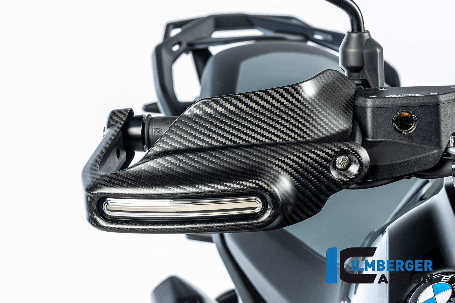 Ilmberger Carbon Hand Protector High for Blinker, Right for the BMW R 1300 GS 2023 / GS Adventure 2024