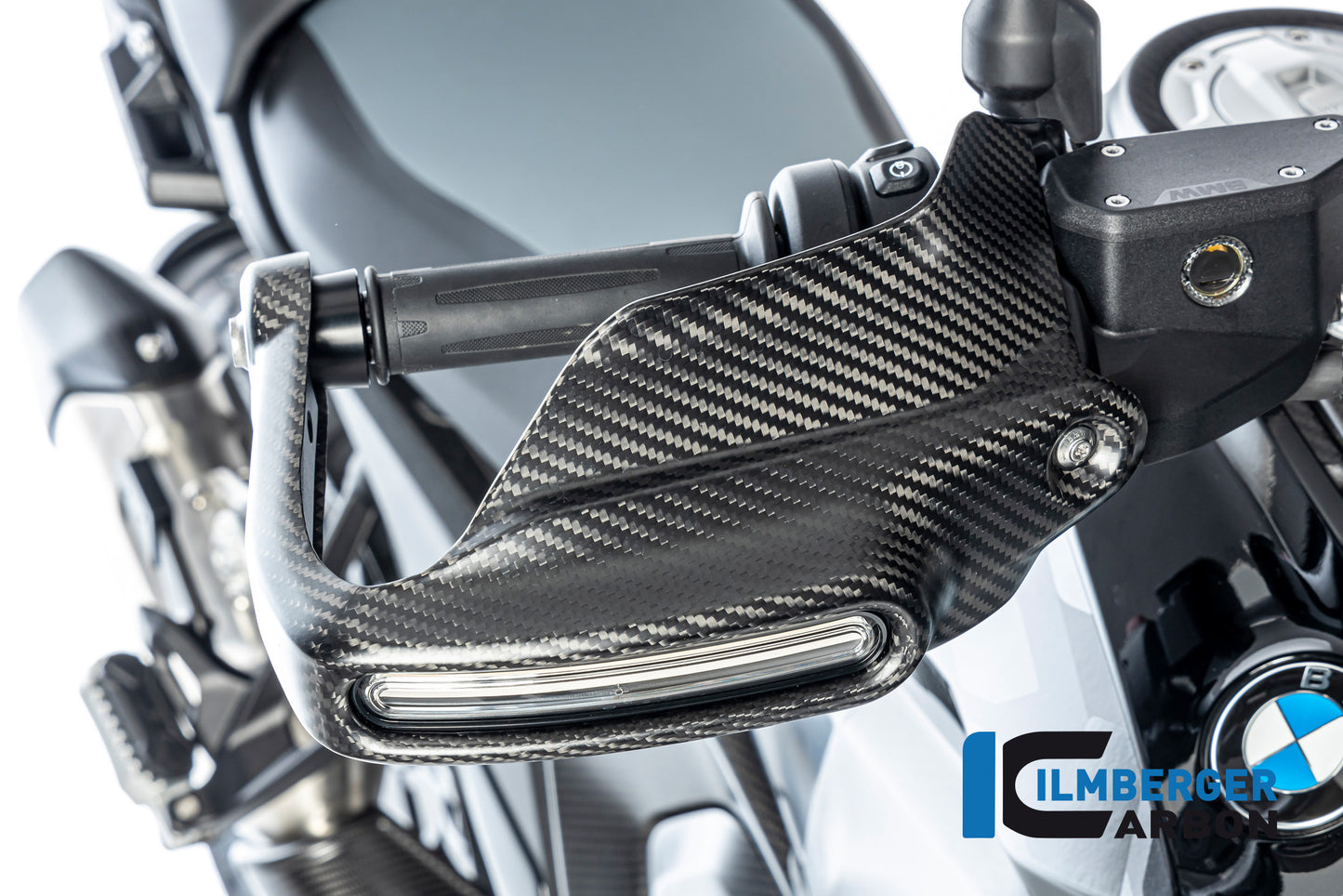 Ilmberger Carbon Hand Protector High for Blinker, Right for the BMW R 1300 GS 2023 / GS Adventure 2024