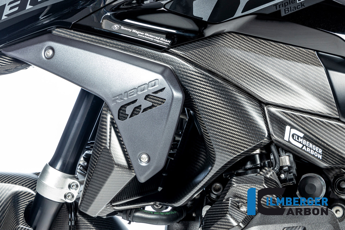 Ilmberger Carbon Airvent Cover, Left Side for the BMW R 1300 GS 2023