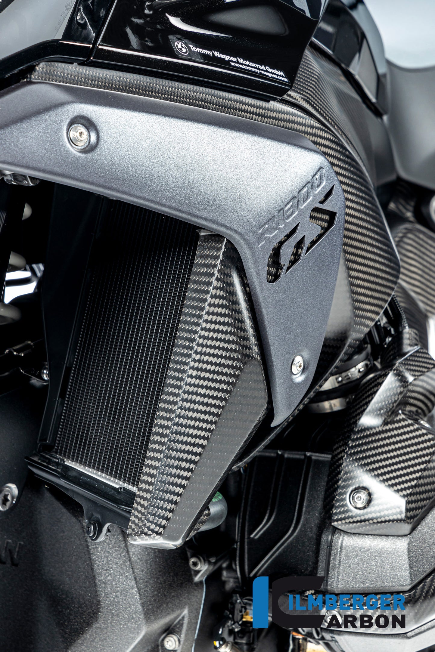 Ilmberger Carbon Airvent Cover, Left Side for the BMW R 1300 GS 2023