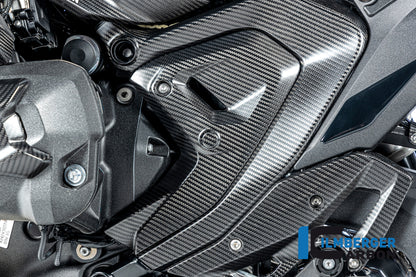 Ilmberger Carbon Triangular Frame Cover, Left for the BMW R 1300 GS 2023 / GS Adventure 2024