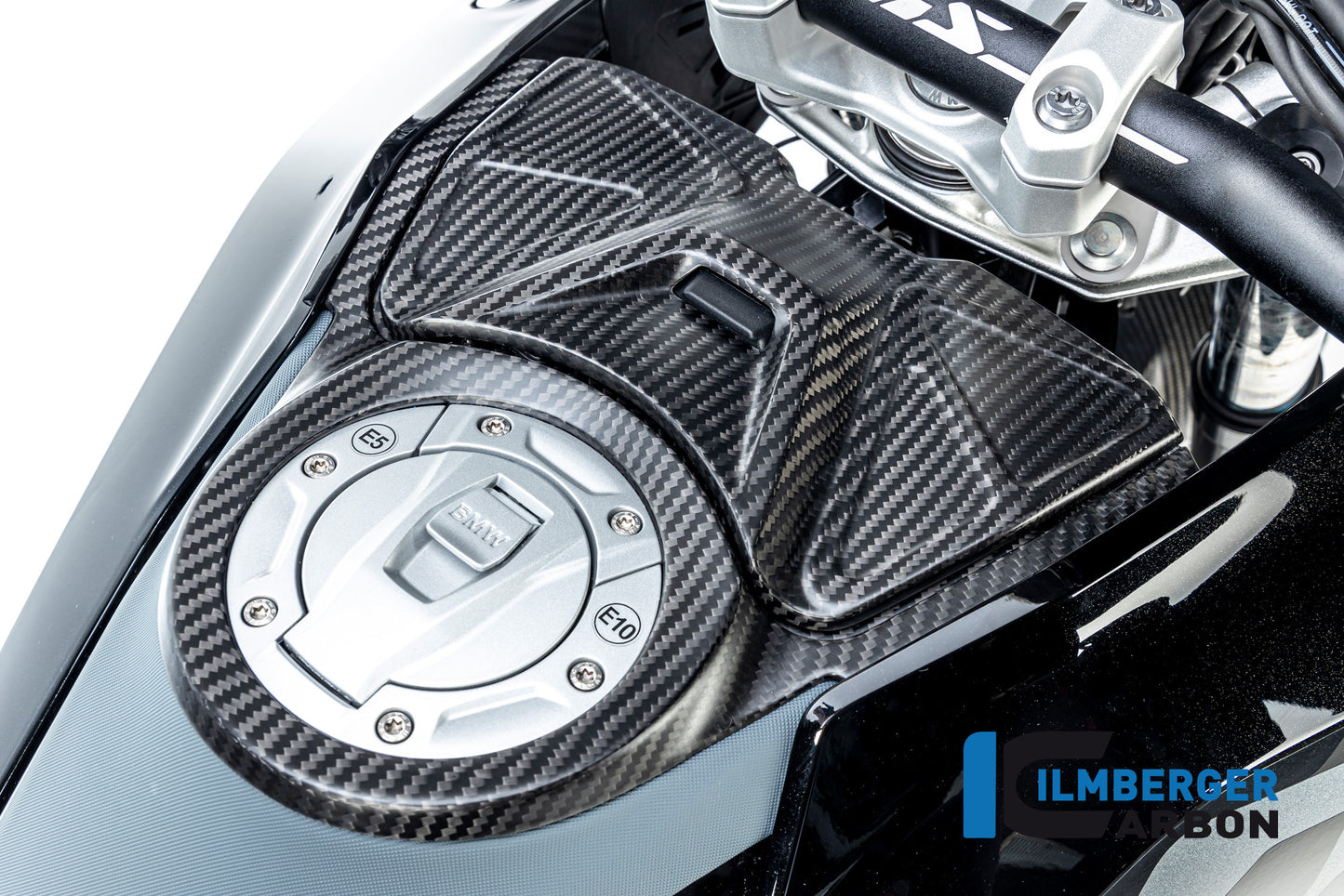 Ilmberger Carbon Upper Tank Cover Kit (2 Piece) for the BMW R 1300 GS 2023