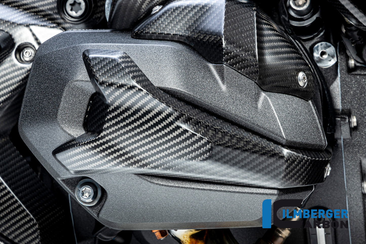 Ilmberger Carbon Spark Plug Cap Cover, Right for the BMW R 1300 GS 2023 / GS Adventure 2024
